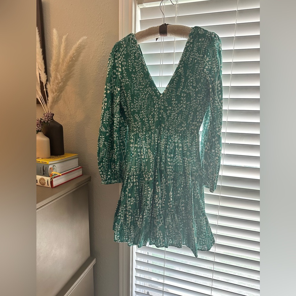 RIXO floral print mini dress size M